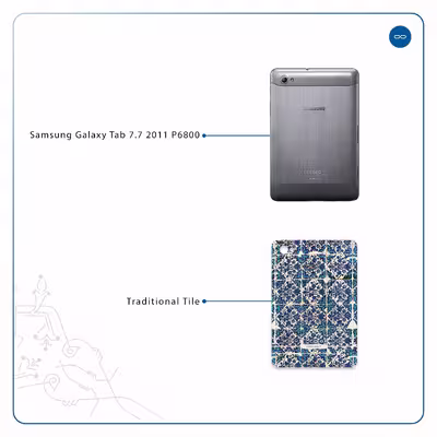 برچسب پوششی ماهوت مدل Iran-Tile1 مناسب برای تبلت سامسونگ Galaxy Tab 7.7 2011 P6800