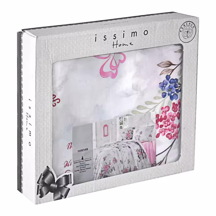 سرویس ملحفه ایسیمو هوم مدل Percale یک نفره 3 تکه