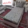 سرویس ملحفه مدل گل شکوفه کد 90 یک نفره دو تکه 