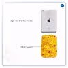 برچسب پوششی ماهوت مدل Yellow-Flower مناسب برای تبلت اپل iPad mini 2012 A1455