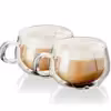 لیوان مدل دوجداره دسته دار کد B250 بسته 6 عددی