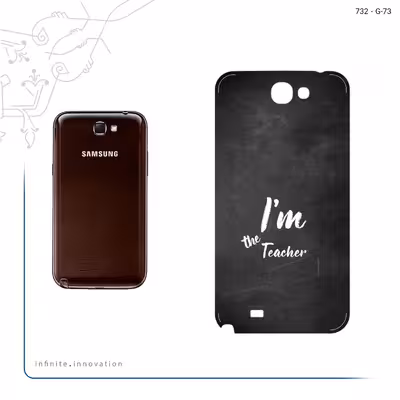 برچسب پوششی ماهوت مدل Teacher مناسب برای گوشی موبایل سامسونگ Galaxy Note 2