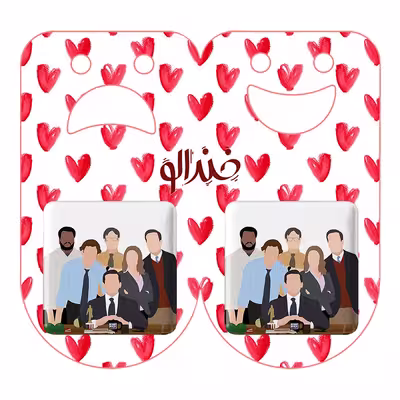 پیکسل خندالو مدل سریال آفیس The Office کد 10218 به همراه مگنت