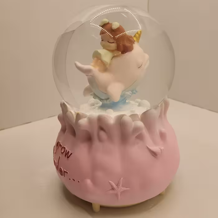 گوی موزیکال مدل پمپی فرشته و دریا
