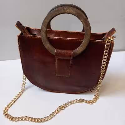 کیف دستی چرمی مدل راش کد  529