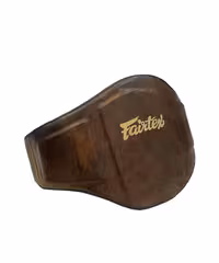 میت شکمی چرم طبیعی طرح FAIRTEX قهوه ای