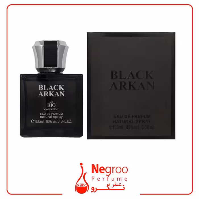 عطر ادکلن ریو بلک ارکان مشابه بلک افغان Rio Black Arkan