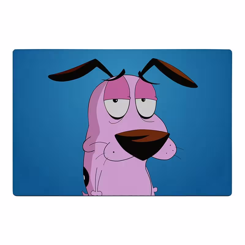 خرید و قیمت ماوس پد گیمینگ طرح سگ شجاع کد 4045