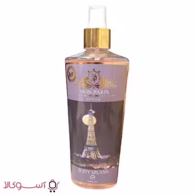 بادی اسپلش زنانه ان بی ای مدل mon paris حجم 250 میل