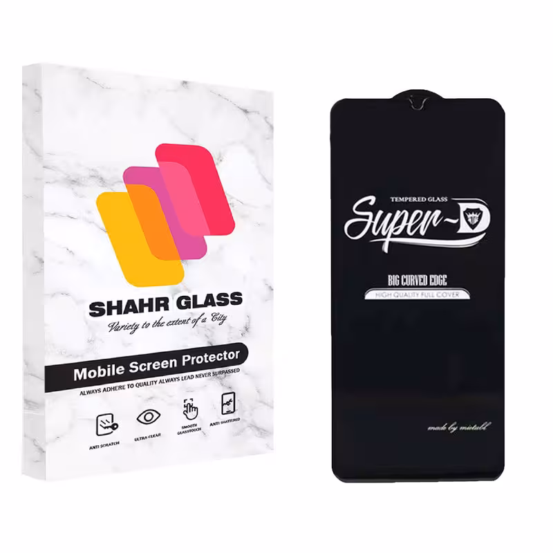محافظ صفحه نمایش شهر گلس مدل SUPERD مناسب برای گوشی موبایل سامسونگ Galaxy A31 / A32 4G / A22 4G | کالا برتری