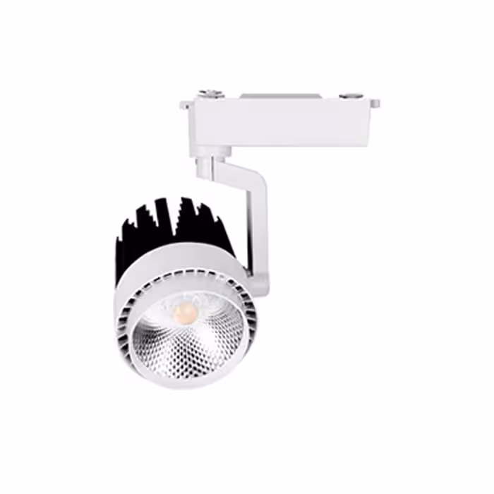 چراغ ریلی 50 وات COB بدنه سفید پارس شعاع