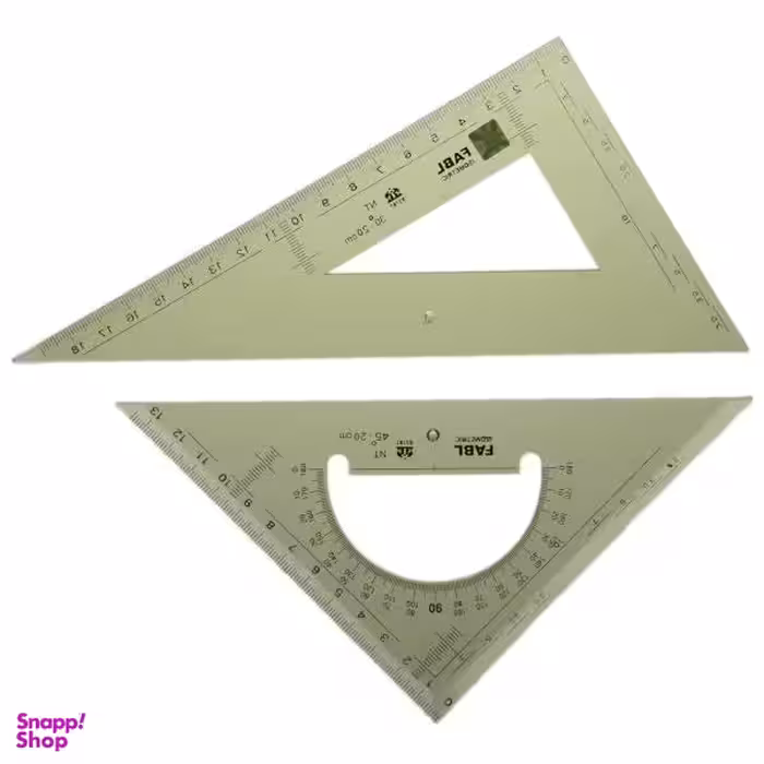 ست گونیا 30 درجه و 45 درجه فابل کد FB410
