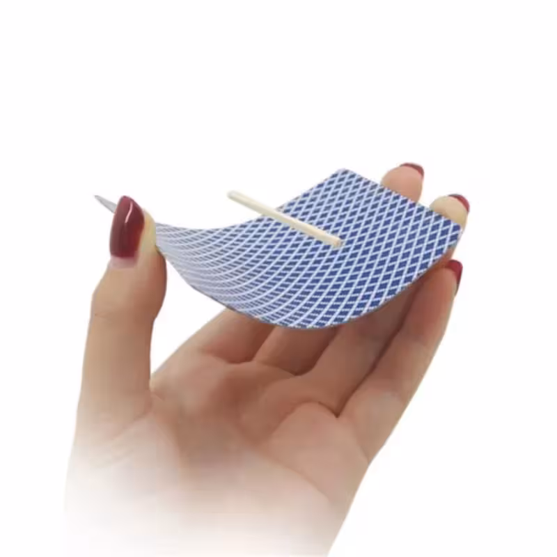 ابزار شعبده بازی پرواز چوب کبریت بر روی کارت