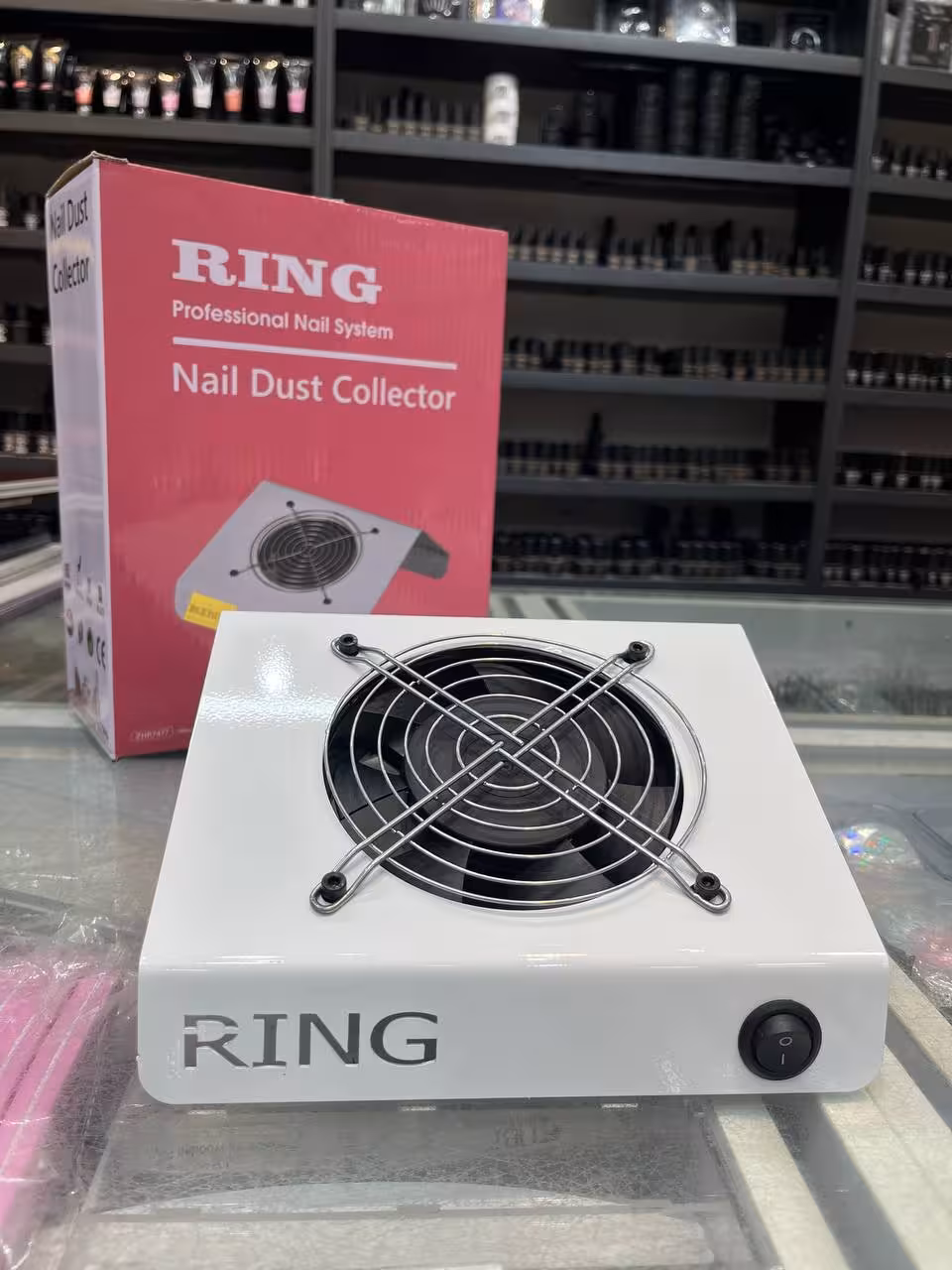 فن زیردست تک موتوره کاشت ناخن فانتزی بدنه فلزی رینگ RING