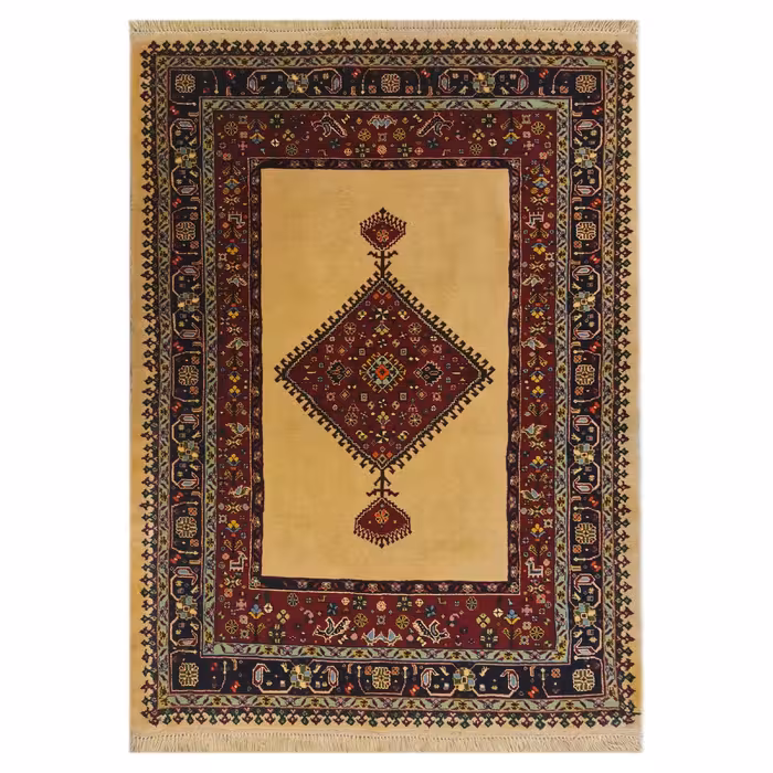 فرش دستبافت سه متری مدل قشقایی کد 47