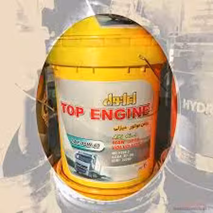 روغن موتور ایرانول تاپ اینجین 15w40 یورو پنج E5 (بیست لیتری) دیزلی