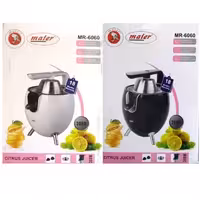 آب مرکبات گیری مایر مدل MR-6060  لطفا قبل ازثبت موجودی وقیمت بگیرید