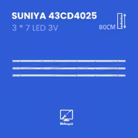 بک لایت تلویزیون سونیا مدل 43CD4025