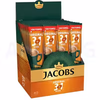 پودر قهوه فوری جاکوبز 3 در 1 مدل اورجینال بسته 40 عددی