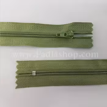 زیپ 50 لباسی سبز زیتونی بسته ای