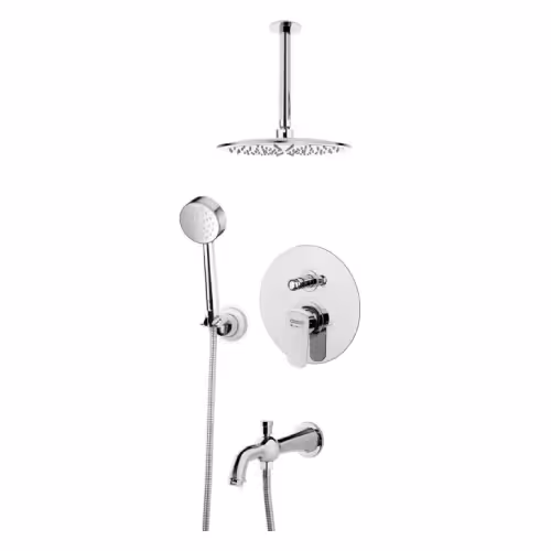 شیر توکار حمام تیپ 6 درخشان مدل هانس