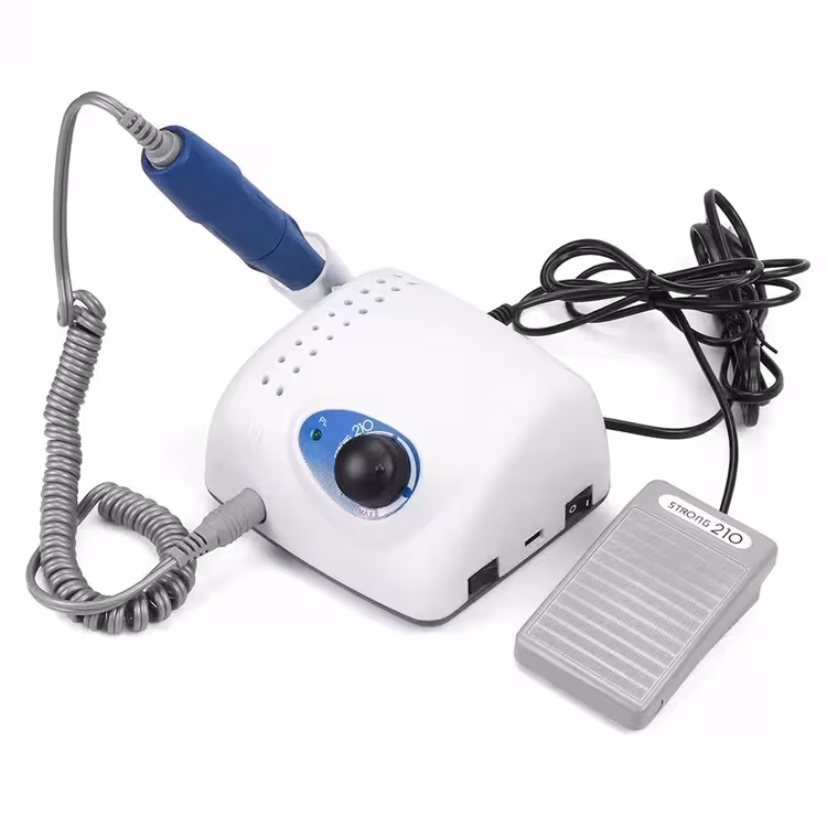 دستگاه سوهان برقی ناخن 210 استرانگ strong دسته آرایشی اصلی با گارانتی شرکتی