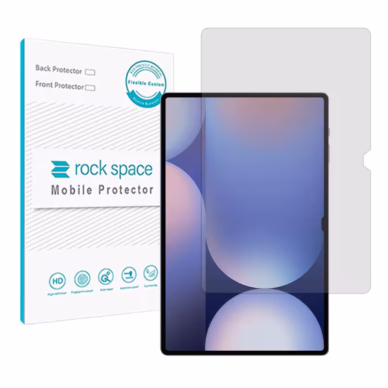 گلس تبلت سامسونگ Galaxy Tab S10 Ultra مدل نانو هیدروژل شفاف برند راک اسپیس کد XL