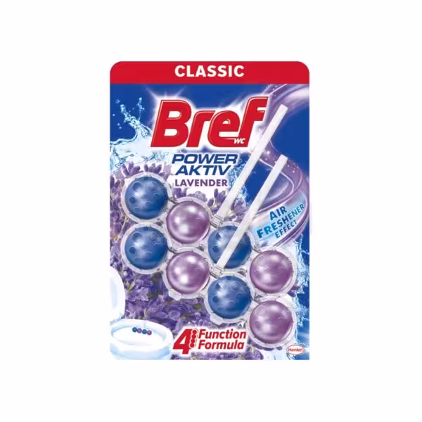 ضد عفونی و خوشبو کننده توپی 8 عددی برِف مخصوص توالت فرنگی رایحه لوندر