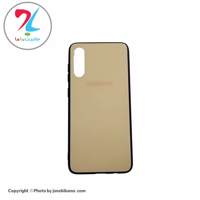 قاب گوشی سامسونگ Samsung A70S مدل پشت گلس - لیمویی