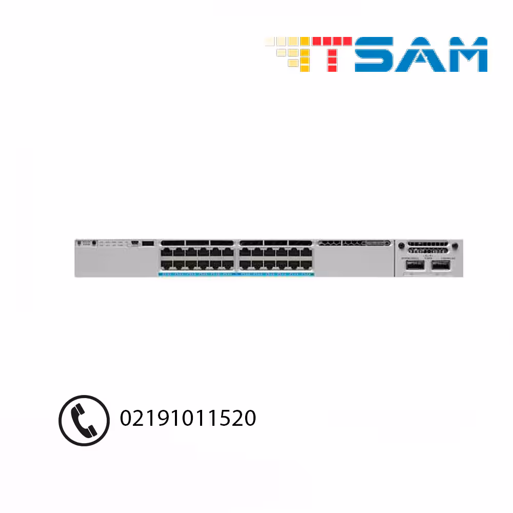 سوئیچ سیسکو مدل WS-C3850-24XU-E