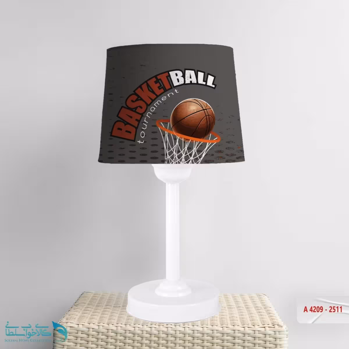 آباژور اتاق کودک طرح تدی فوتبالیست کد A4209