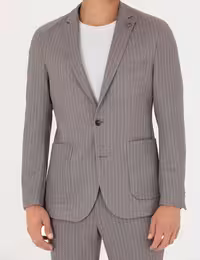 کت و شلوار مردانه قهوه ای روشن پیرکاردین