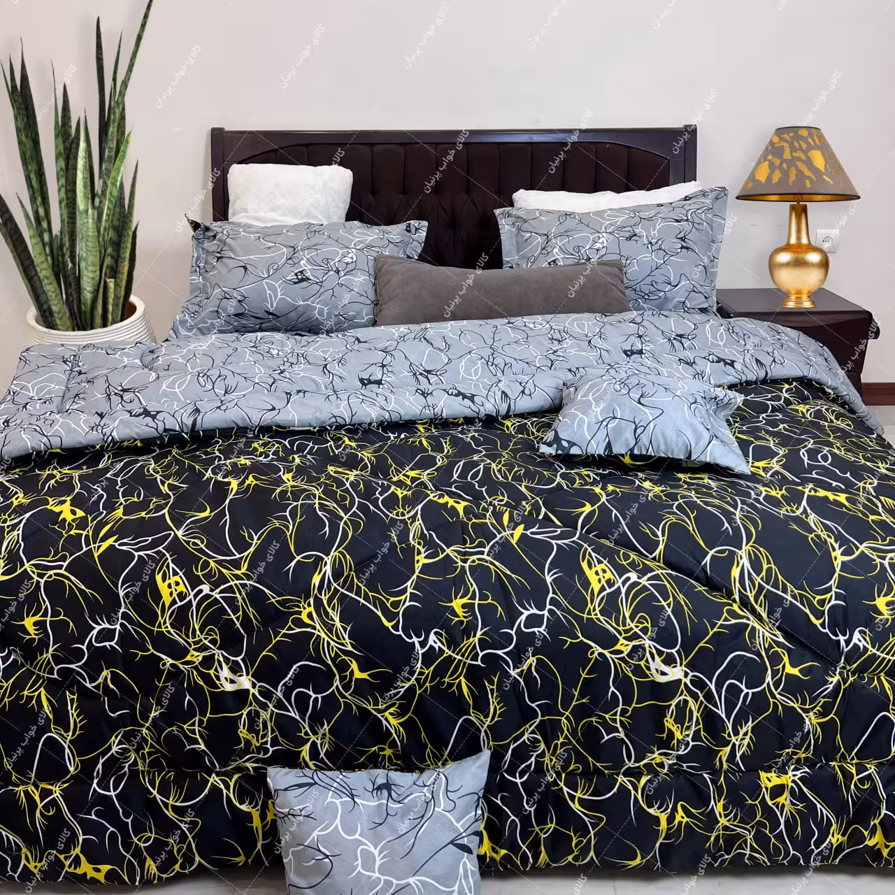 روتختی طوسی مشکی کد 945