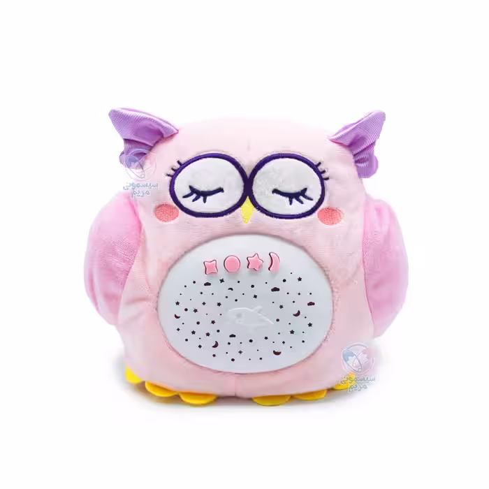 چراغ خواب عروسک جغد موزیکال sl88017