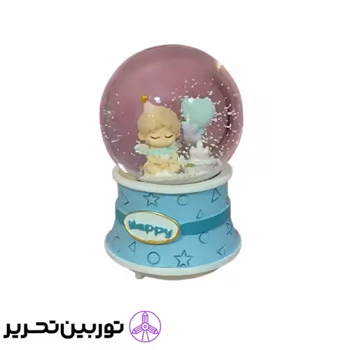 گوی موزیکال متوسط چراغدار- طرح 1