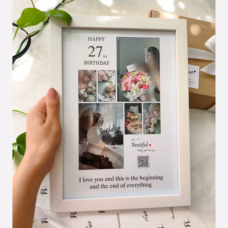 تابلو موزیکال تولد با عدد دلخواه  (پس کرایه)