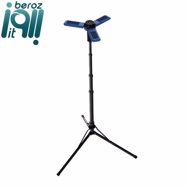 چراغ کمپینگ پاورولوجی مدل TLDL با پنل خورشید (نسخه اصلی – ارسال 1 ساعته)