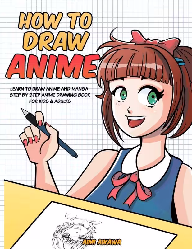 خرید کتاب آموزش کشیدن مانگا How to Draw Anime Learn to Draw Anime and Manga