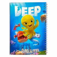 دفتر مشق کارتون دیپ قهرمان