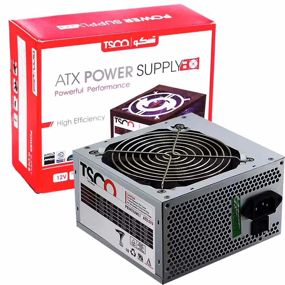 پاور کامپیوتر تسکو مدل TP 570W