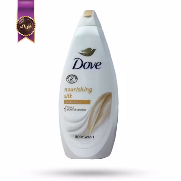 شامپو بدن داو Dove مدل ابریشم مغذی Nourishing Silk حجم 500 میلی لیتر (اورجینال)