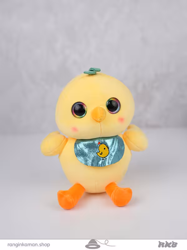 عروسک جوجه چشم تیله ای Marble eye chick doll