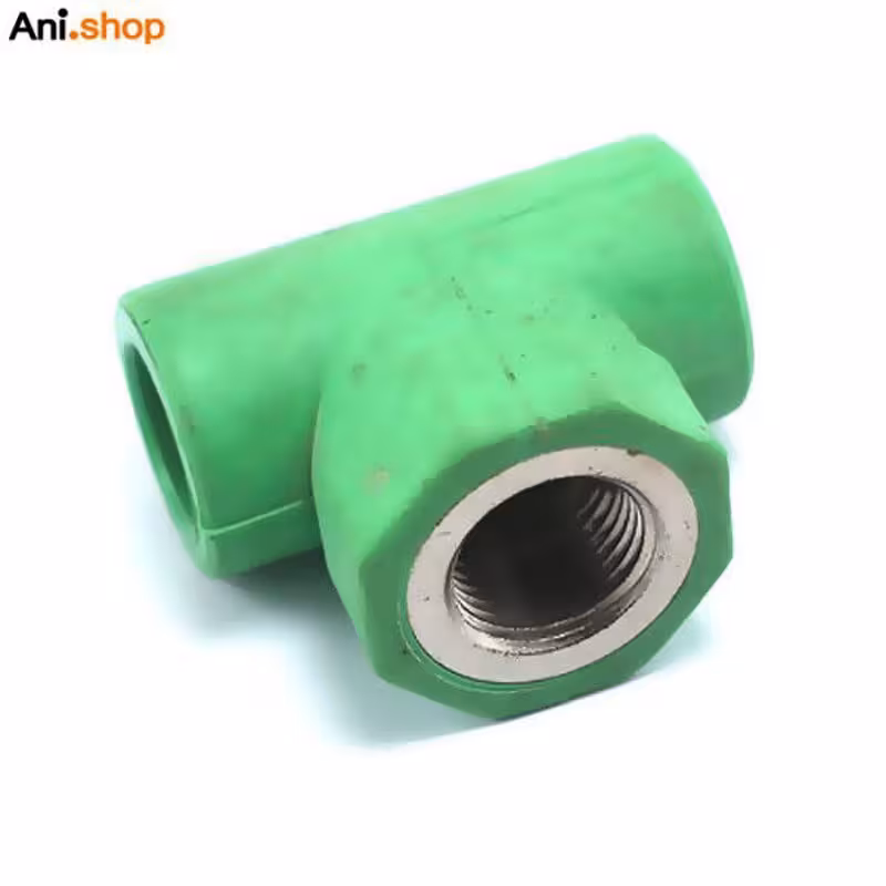 سه راهی لوله سبز سایز 2 -dz37