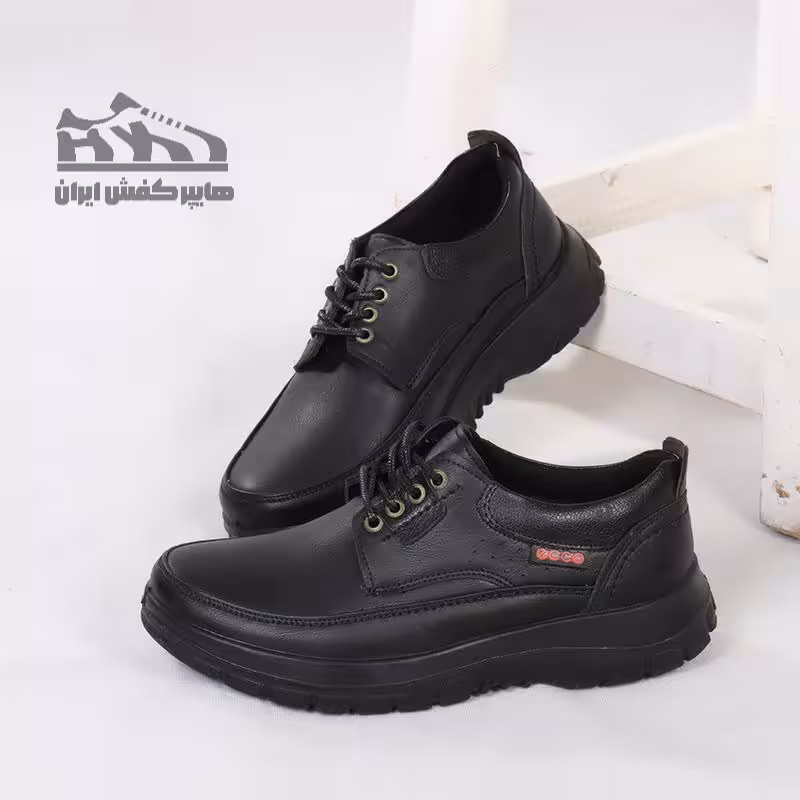 کفش چرمی مردانه بندی مدل اکو ecco