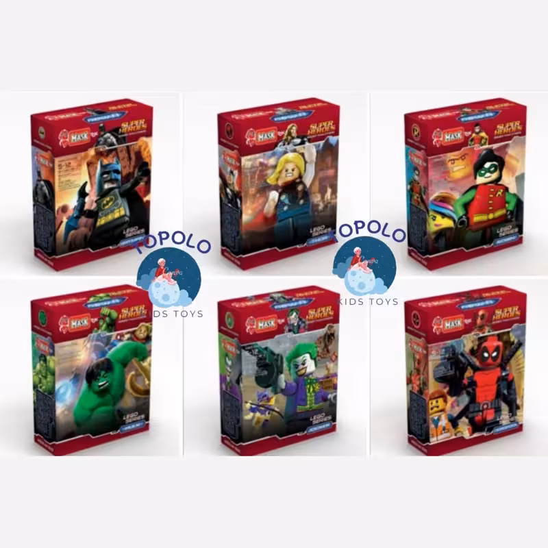 لگو آدمک سری قهرمانان (پس کرایه)