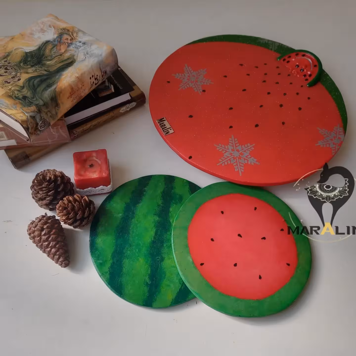 سینی سرو طرح یلدا