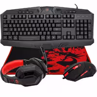 باندل کیبورد و موس گیمینگ ردراگون Keyboard and Mouse Redragon S101-BA-2