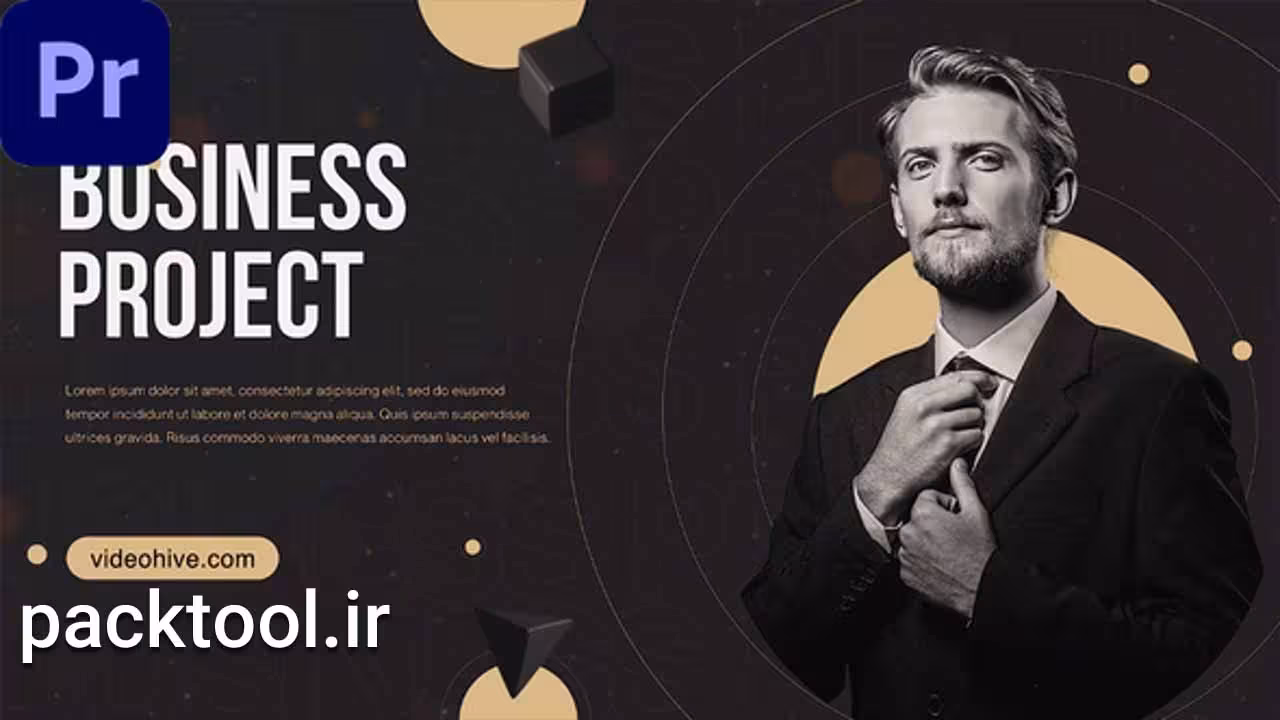 دانلود پروژه پریمیر اسلایدشو تبلیغاتی کسب و کار Business Promo Slideshow - پک تول