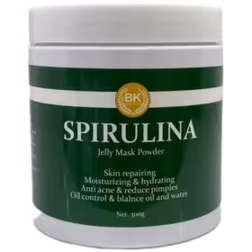رابر ماسک جلبک دریایی بست کلین best klin spirolina jelly mask powder