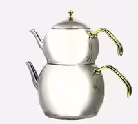 کتری قوری یونیک استیل 2/2 لیتر لوله دار مدل UN-7270